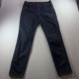 Ooh La La Jeans Women's Size 12 Skinny Leg Shuffle Color Blue Denim Stretch